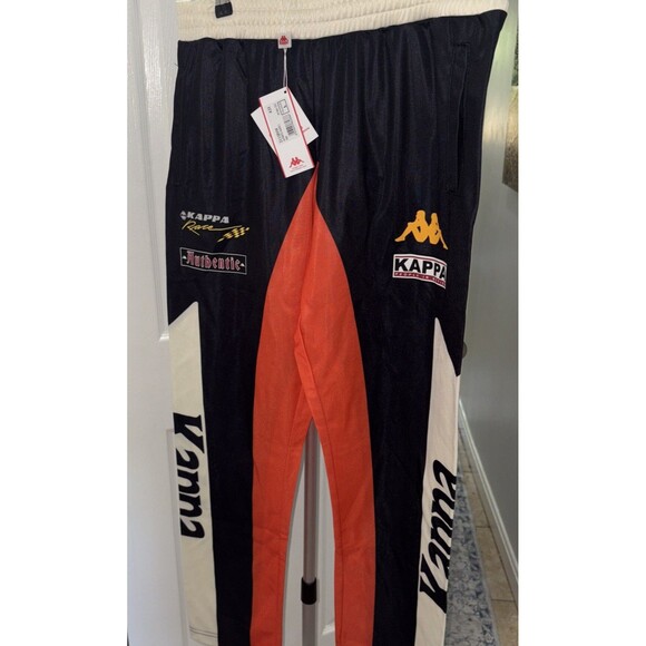 Kappa Men Authentic Raikon 2 Track Pants Size L. Black - Picture 1 of 4